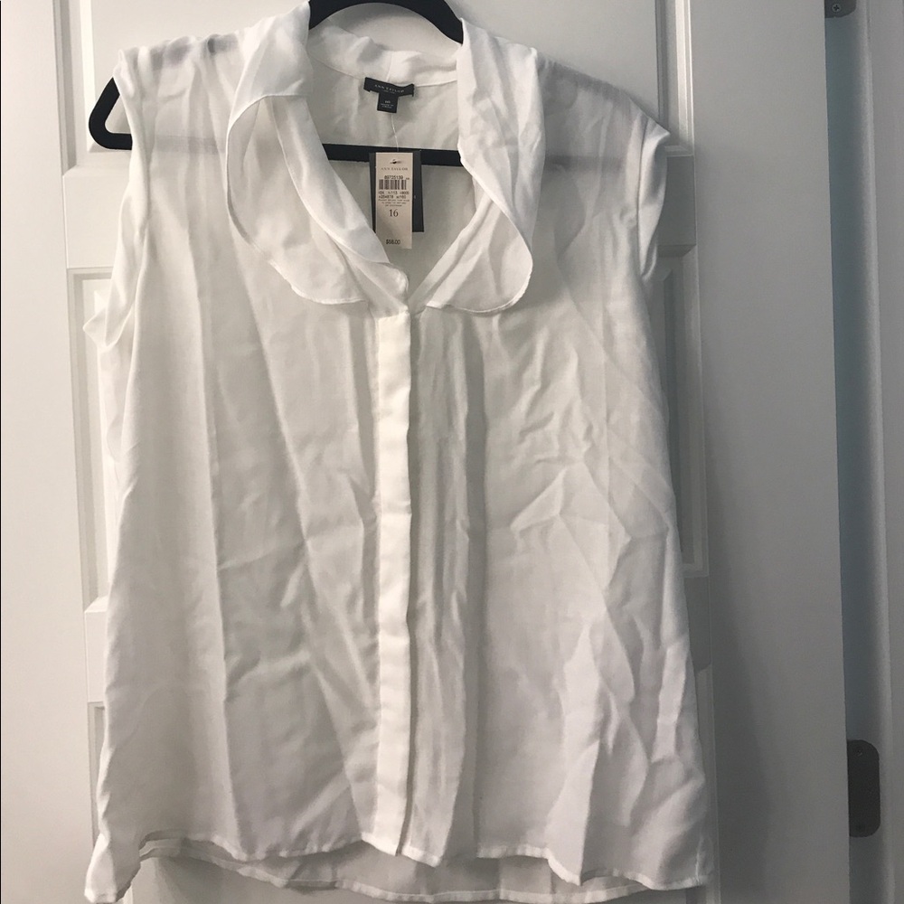 Ann Taylor White Top
